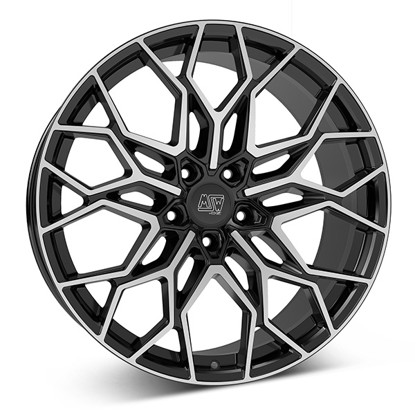 MSW 51 G.BLK/POL | 9X21 5-120 E38 C63,34 60 9x21 5/120 ET38 CB63.3