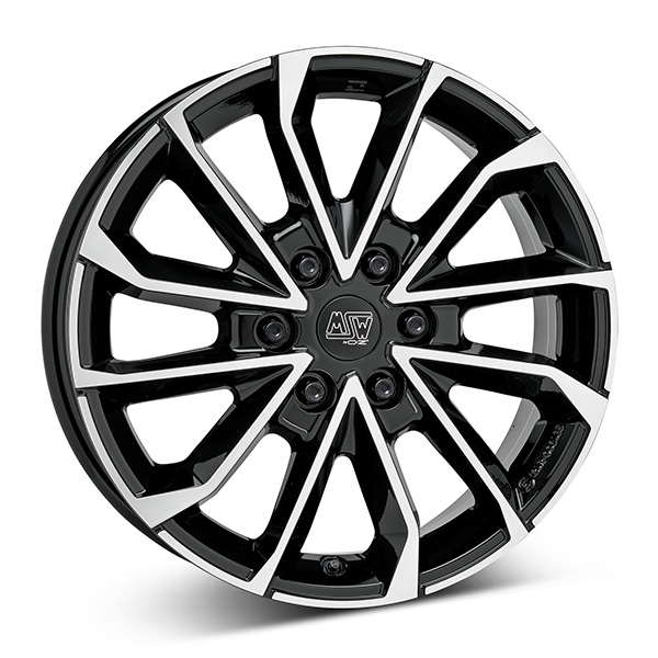 MSW 42 VAN G.BLK/POL 6,5X17 6-130 E54 C84,10 R14 6.5x17 6/130 ET54 CB84.1
