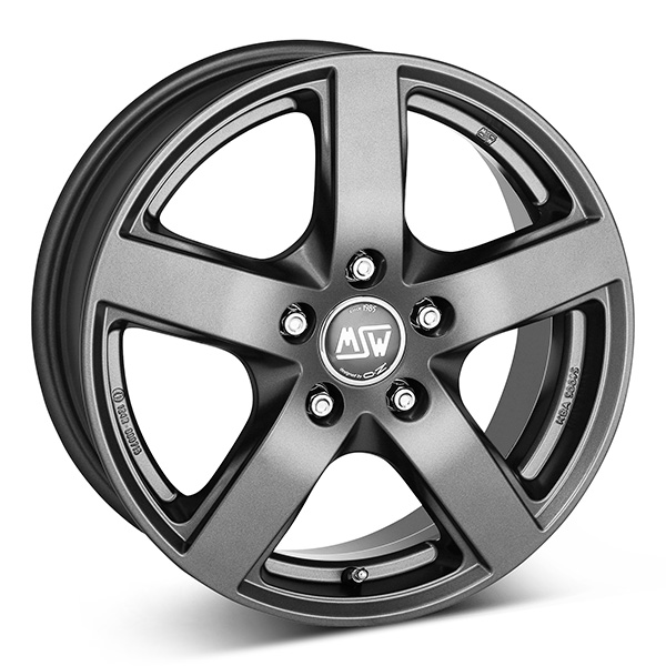MSW 55 VAN M.DARK GREY 8,5X18 5-120 E50 C65,1 R14 8.5x18 5/120 ET50 CB65.1