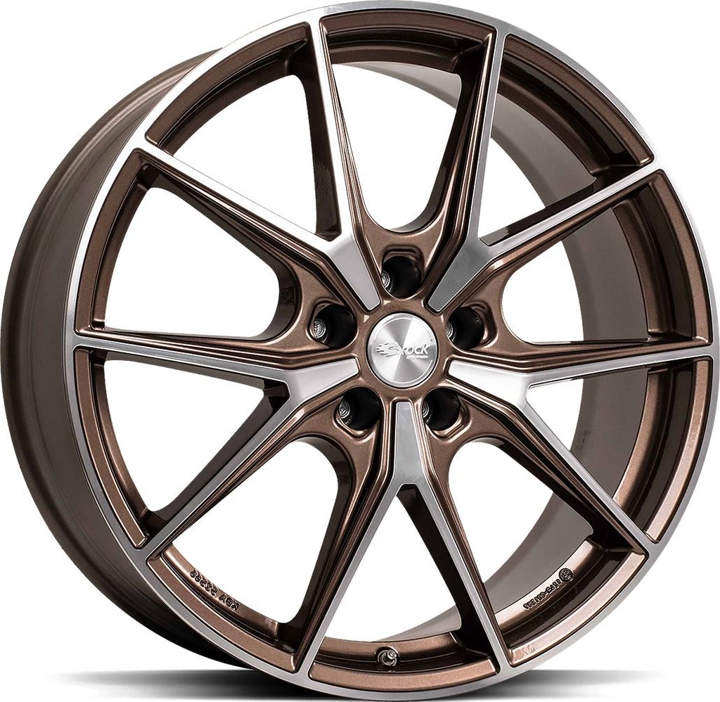 BROCK B40 BRONZE COPPER FULL POL 8x19 5/112 ET45 CB57.1