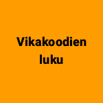 Vikakoodien luku
