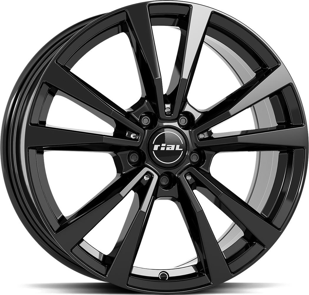 RIAL M12X DIAM BLACK 8x19 5/112 ET28 CB66.6