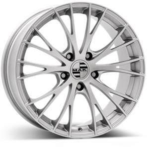 MAK RENNEN SILVER 8x18 5/110 ET33 CB65.1