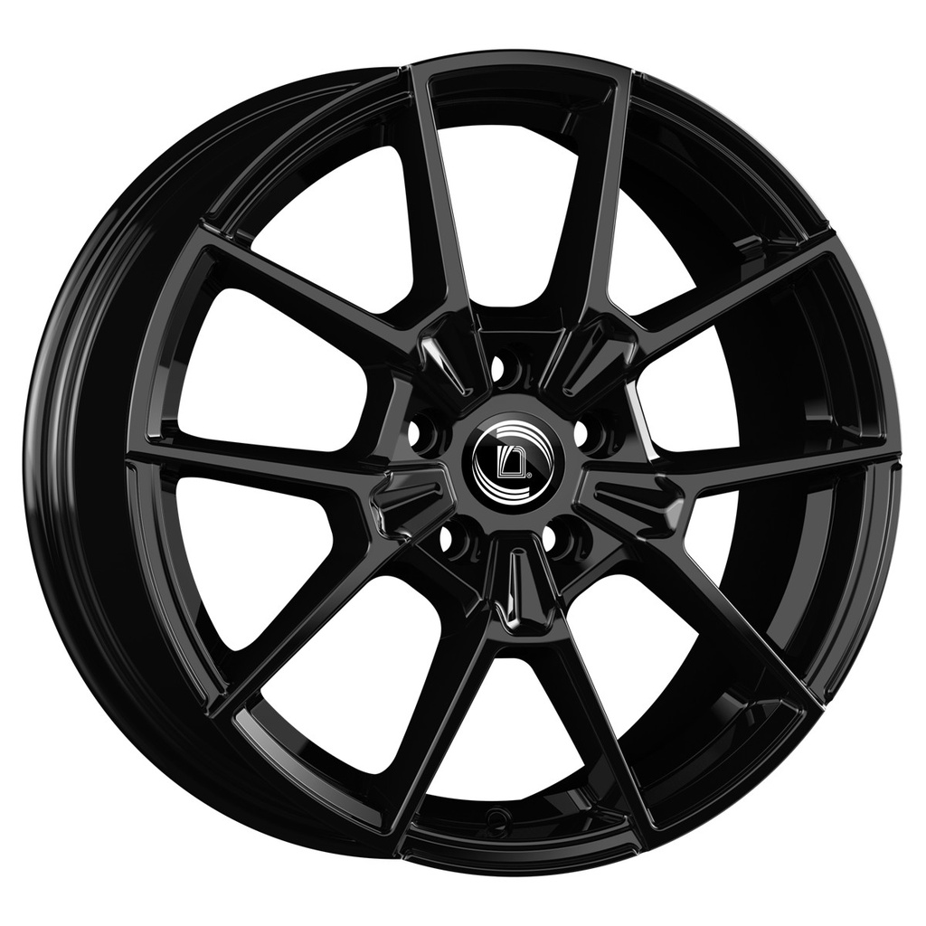 DIEWE NEVE GLOSSY BLACK 10x19 5/112 ET46 CB66.6