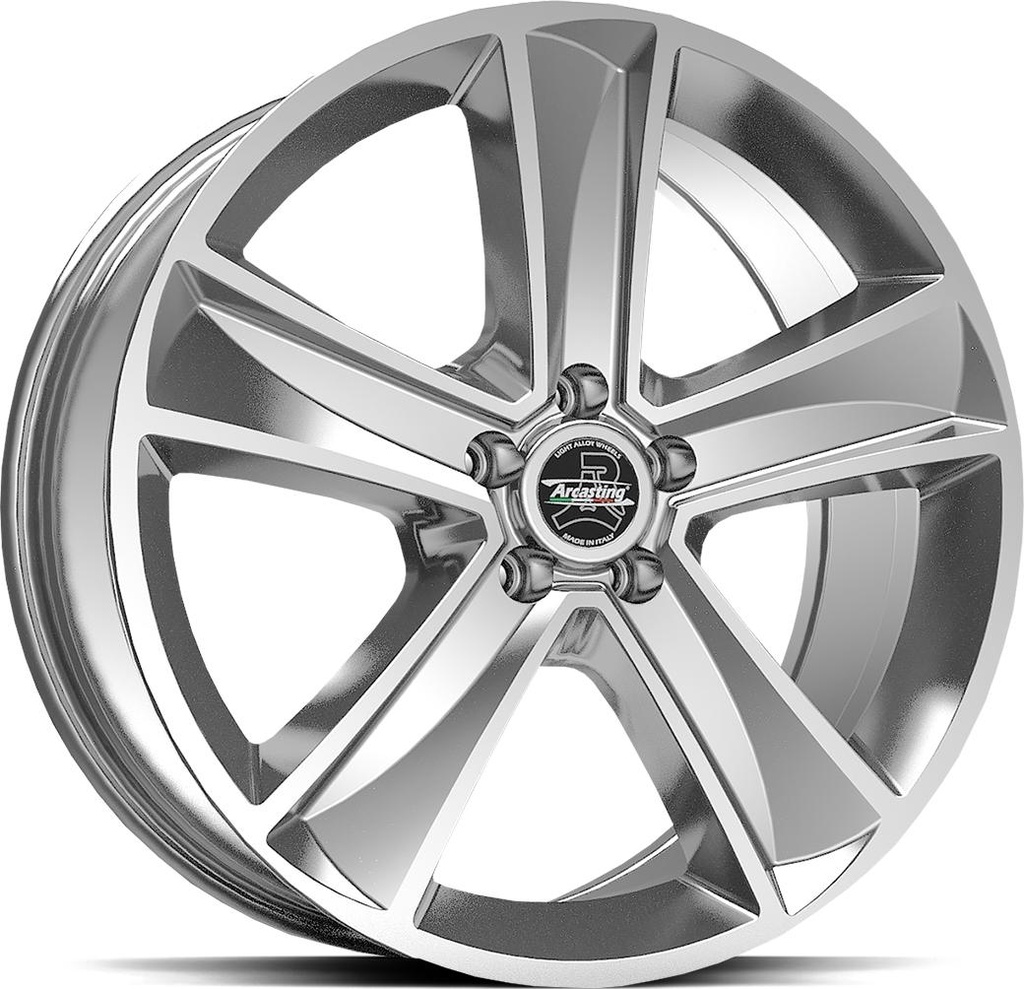 ARCASTING MAMMUT CHROME SILVER 7x17 5/112 ET45 CB66.6