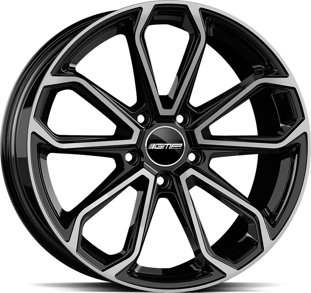 GMP FURIOSA BLACK DIAM 11.5x22 5/130 ET52 CB71.6