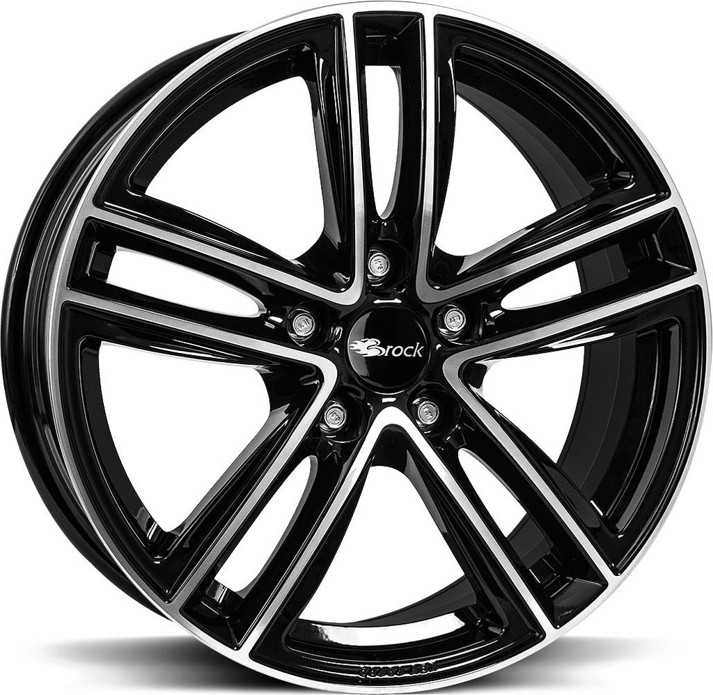 BROCK RC27 BLACK FULL POL 7.5x17 5/120 ET32 CB72.6