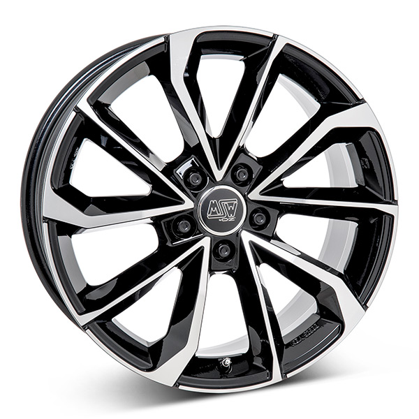 MSW 42 G.BLK/POL | 8X18 5-112 E40 C73,1 60 8x18 5/112 ET40 CB73.1