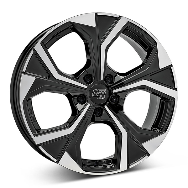MSW 43 G.BLK/POL 8,5X20 5-112 E28 C66,46 60 8.5x20 5/112 ET28 CB66.5