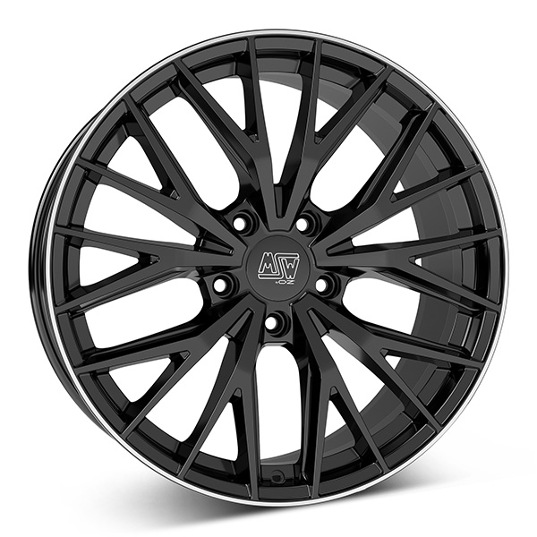 MSW 44 G.BLK/POL LIP 8,5X20 5-112 E35 C73,10 60 8.5x20 5/112 ET35 CB73.1