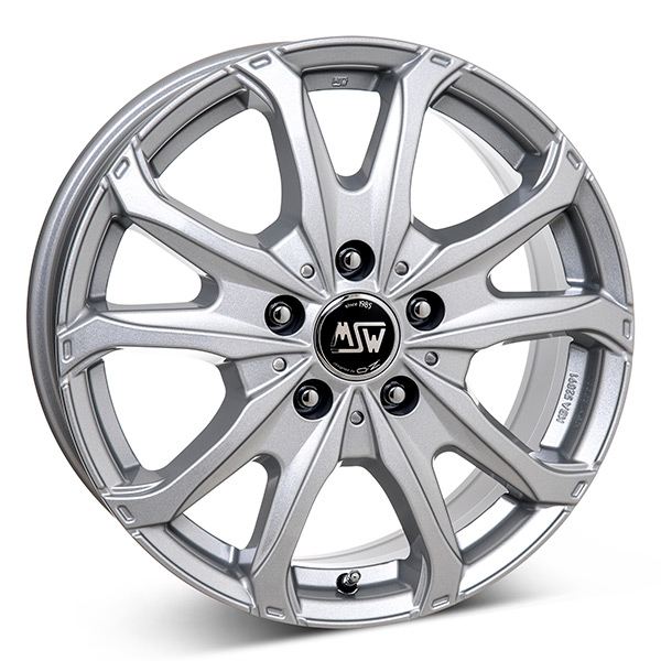 MSW 48 VAN SLV | 6,5X16 5-120 E60 C65,1 R14 6.5x16 5/120 ET60 CB65.1