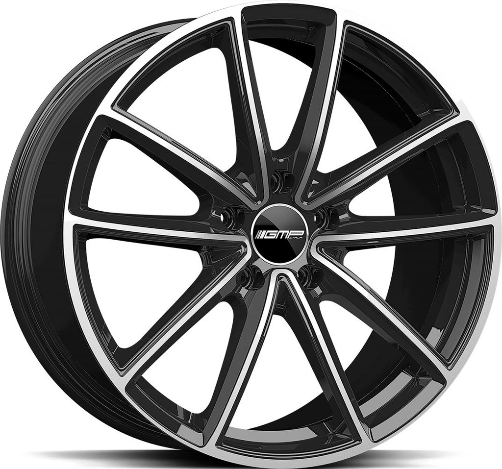 GMP TITAN BLACK DIAM 9.5x22 5/130 ET60 CB71.6