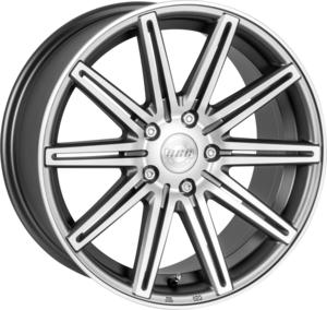 ACC VULTURE MATT GRAPHITE / MATT POLISHED 8x17 5/112 ET30 CB66.5