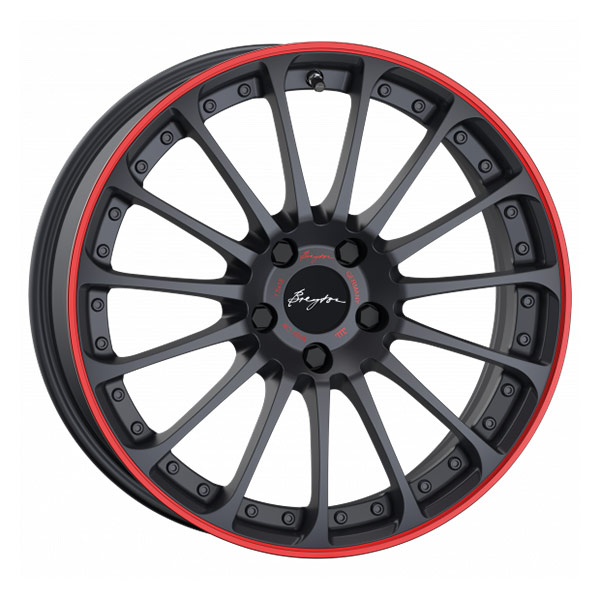 BREYTON MAGIC CW M.GREY/RED 7,5X18 5-112 E48 C66,5 7.5x18 5/112 ET48 CB66.5