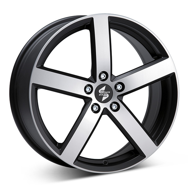 ETA BETA EROS M.BLK/POL 7.5x17 5/112 ET45 CB66.6