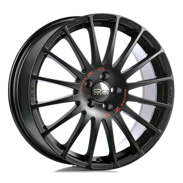 OZ SUPERTURISMO BLACK | 7X18 4-100 E35 C68,1 7x18 4/100 ET35 CB68.1