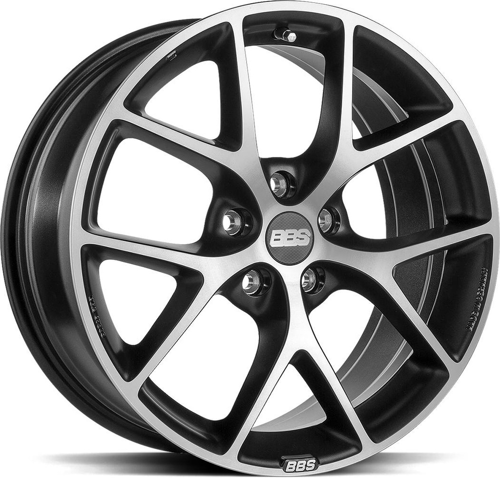 BBS SR VOLC GREY DIAM CUT 7.5x17 5/100 ET48 CB70