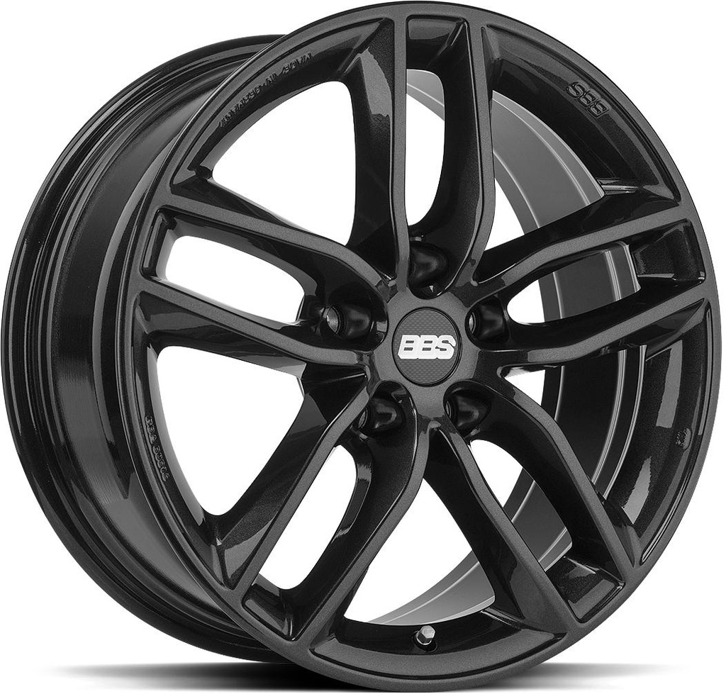 BBS SX CRYSTAL BLACK 7.5x17 5/108 ET45 CB70