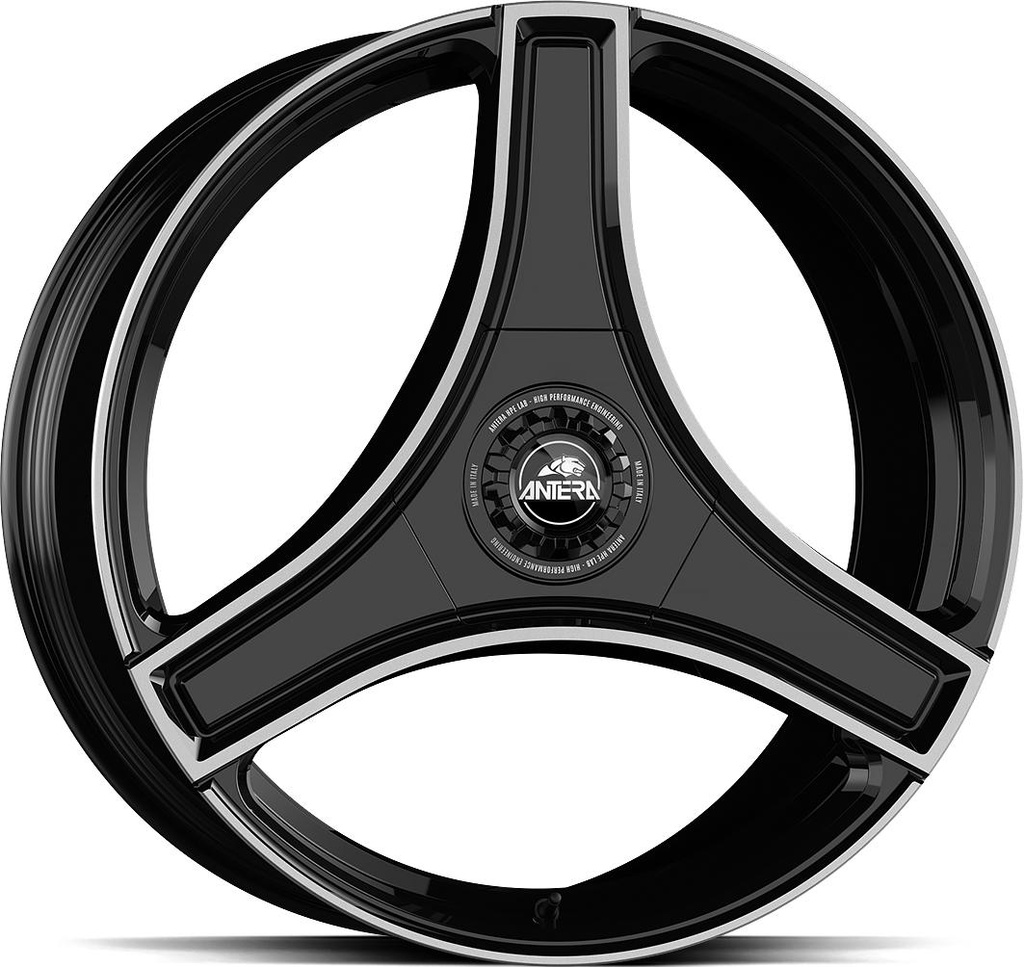 GMP A123 PIANO BLACK DIAM 9.5x22 5/112 ET30 CB66.6