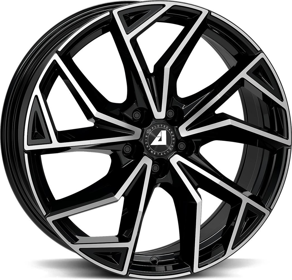 ALUTEC ADX.02 DIAM BLACK POL 8x20 5/112 ET40 CB57.1
