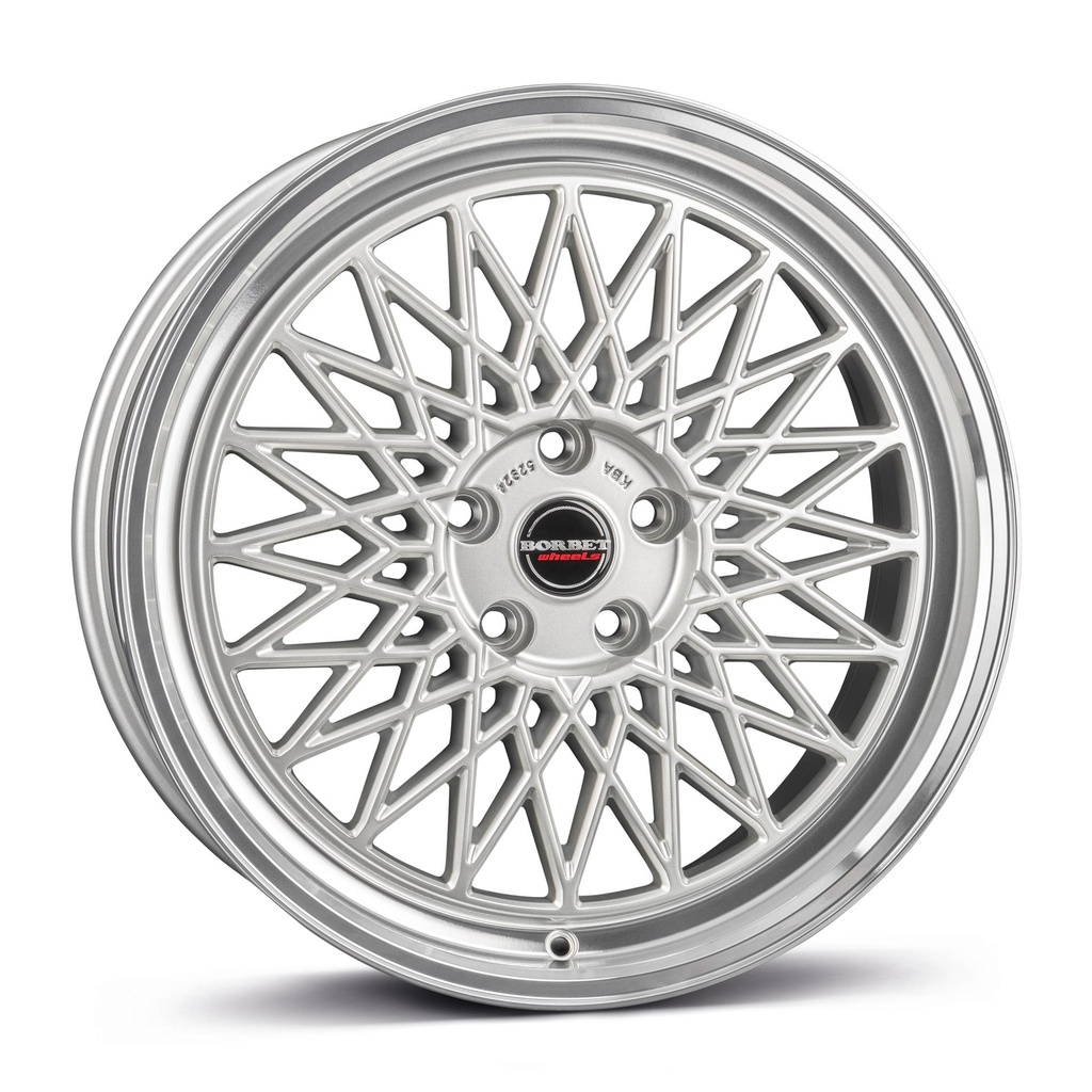 BORBET B SILV RIM POL 7x17 4/108 ET20 CB65.1
