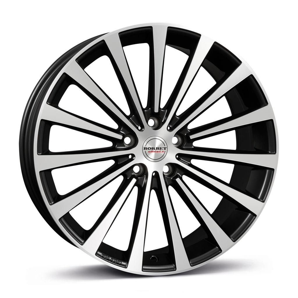 BORBET BLX BLACK POL MATT 8.5x20 5/112 ET45 CB72.6