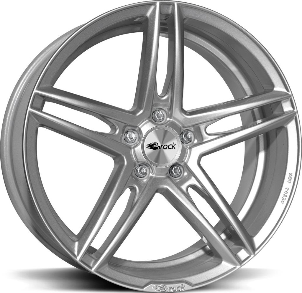 BROCK B33 CRYSTAL SILV 8.5x19 5/114.3 ET38 CB72.6