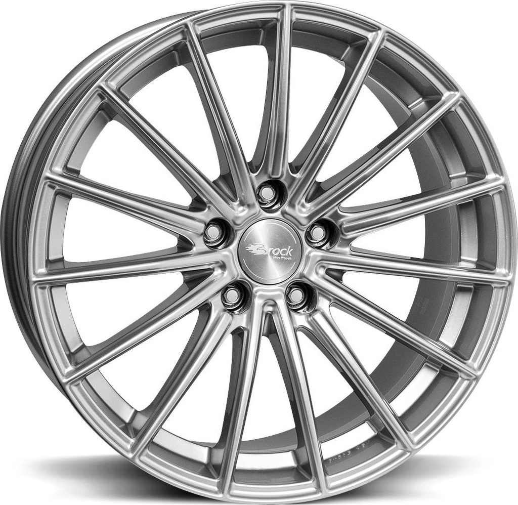 BROCK B36 HYPER SILV 8x18 5/112 ET30 CB66.6
