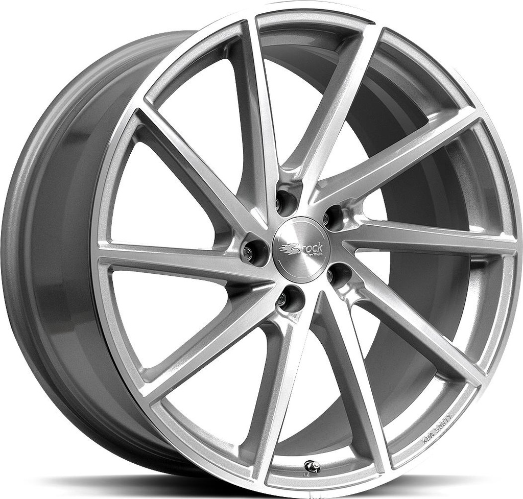 BROCK B37 CRYSTAL SILV POL 9x20 5/130 ET48 CB71.6
