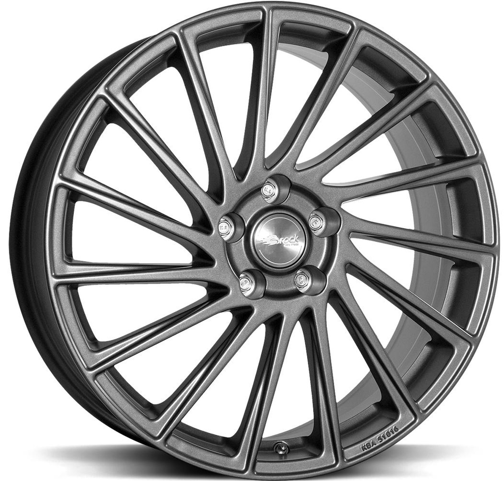 BROCK B39 HIMALAYA GREY MATT 7x17 4/108 ET47.5 CB63.4