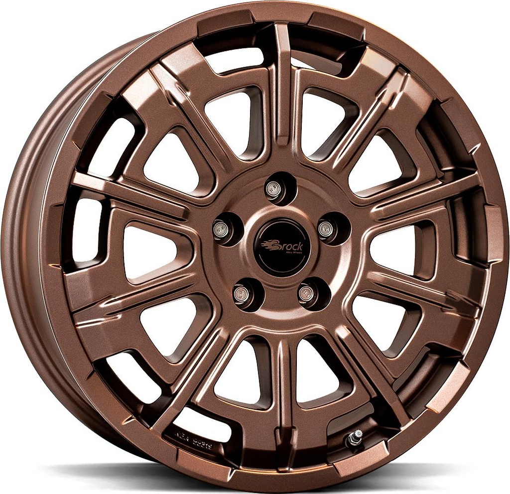 BROCK B45 BRONZE COPPER MATT 8x20 6/139.7 ET15 CB106.1