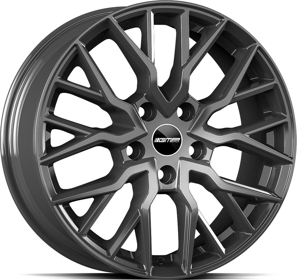 GMP BOOSTER GLOSS ANTHRACITE 7.5x17 5/130 ET55 CB89.1