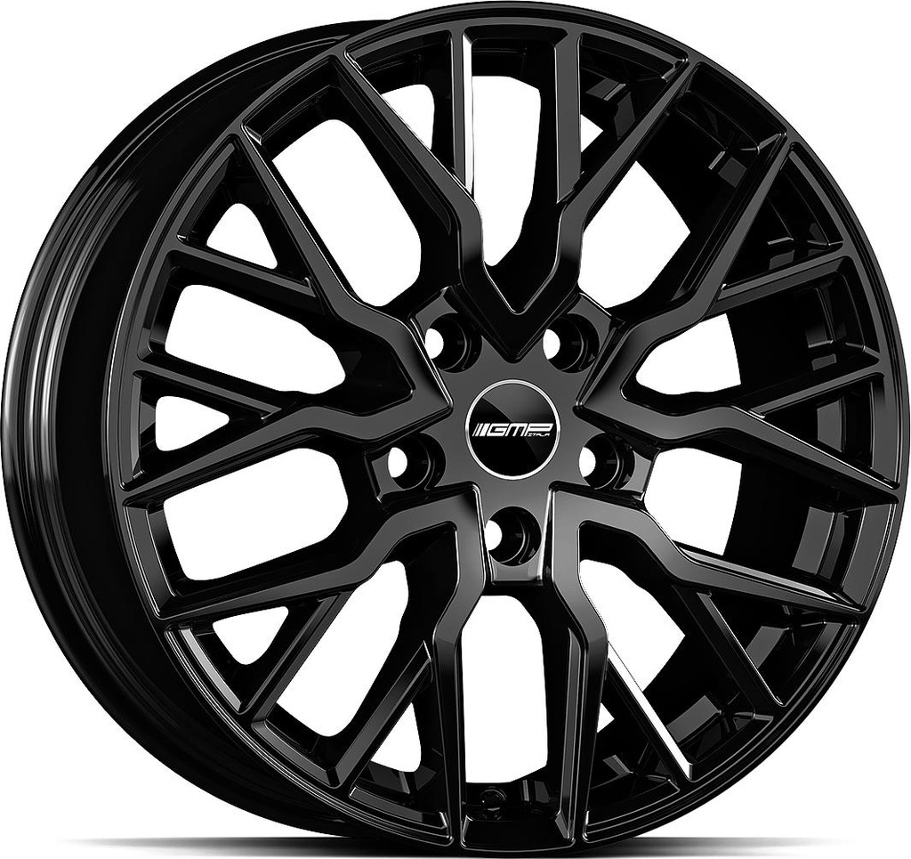 GMP BOOSTER GLOSS BLACK 8x19 5/114.3 ET35 CB66.1