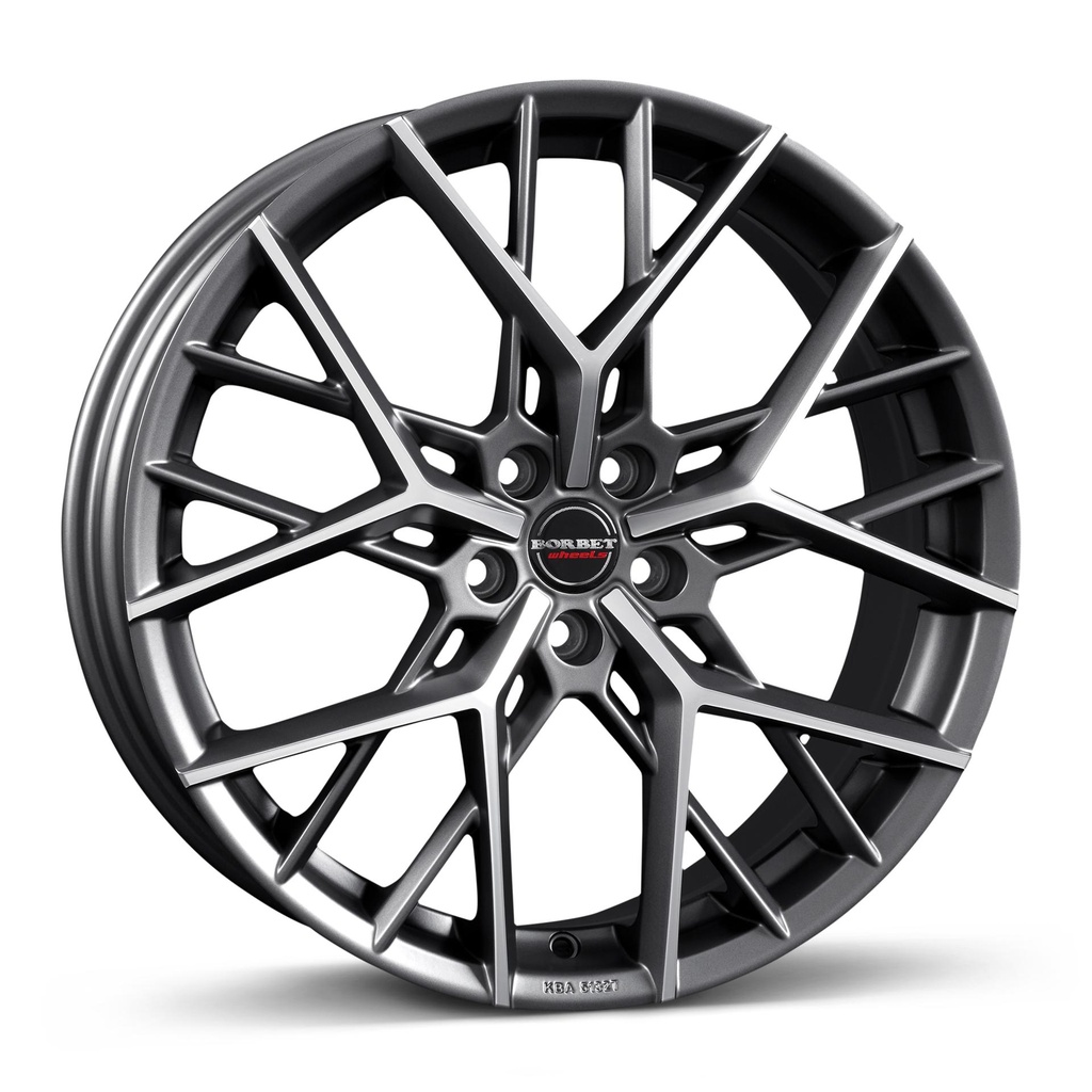 BORBET BY TITAN POL MATT 9.5x21 5/112 ET40 CB66.5