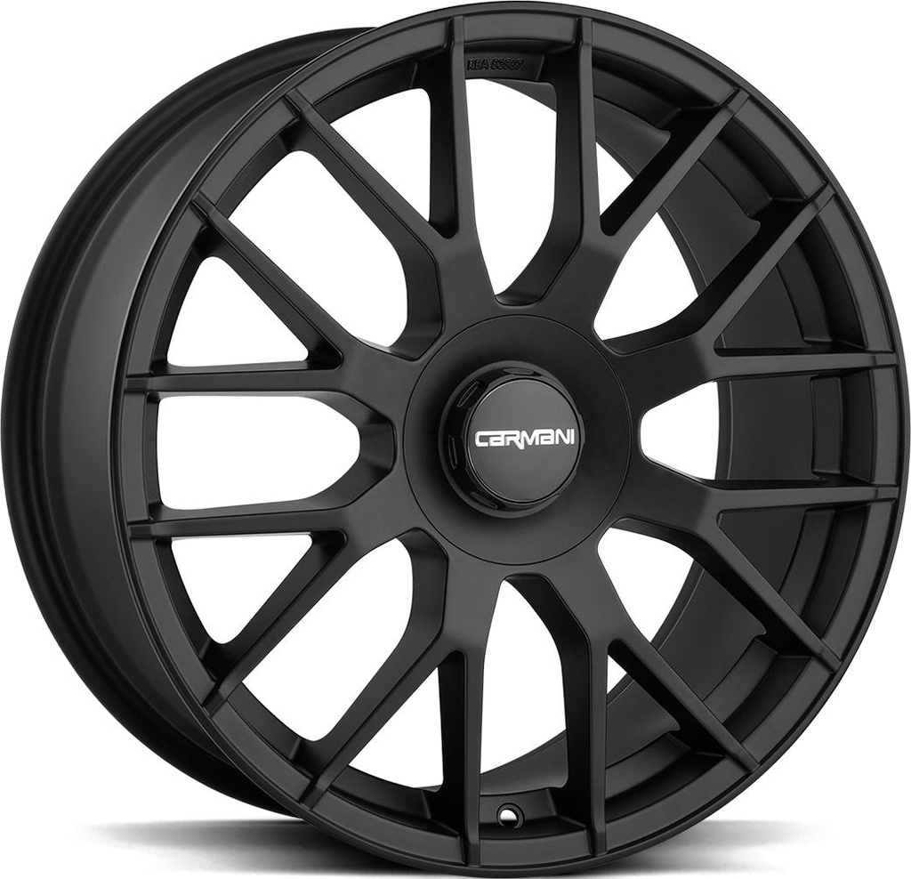 CARMANI HUGO BLACK MATT 8x19 5/112 ET38 CB66.6