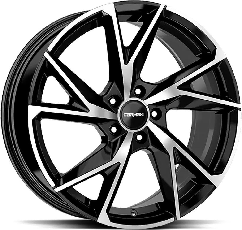OXGIN RUDI BLACK POL 8x18 5/112 ET35 CB66.6