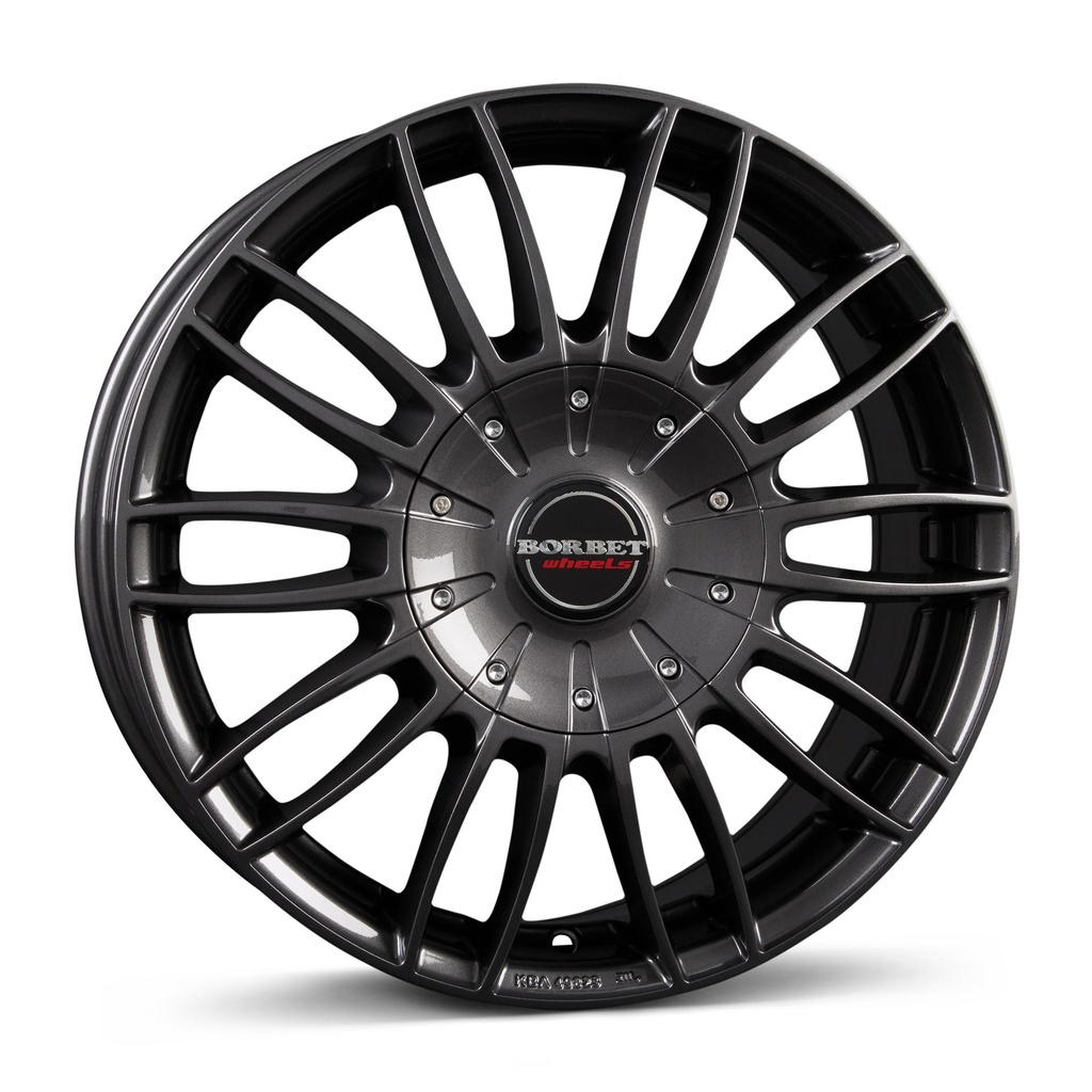 BORBET CW3 MIST ANTRACITE GLOSS 7.5x18 5/160 ET50 CB65.1