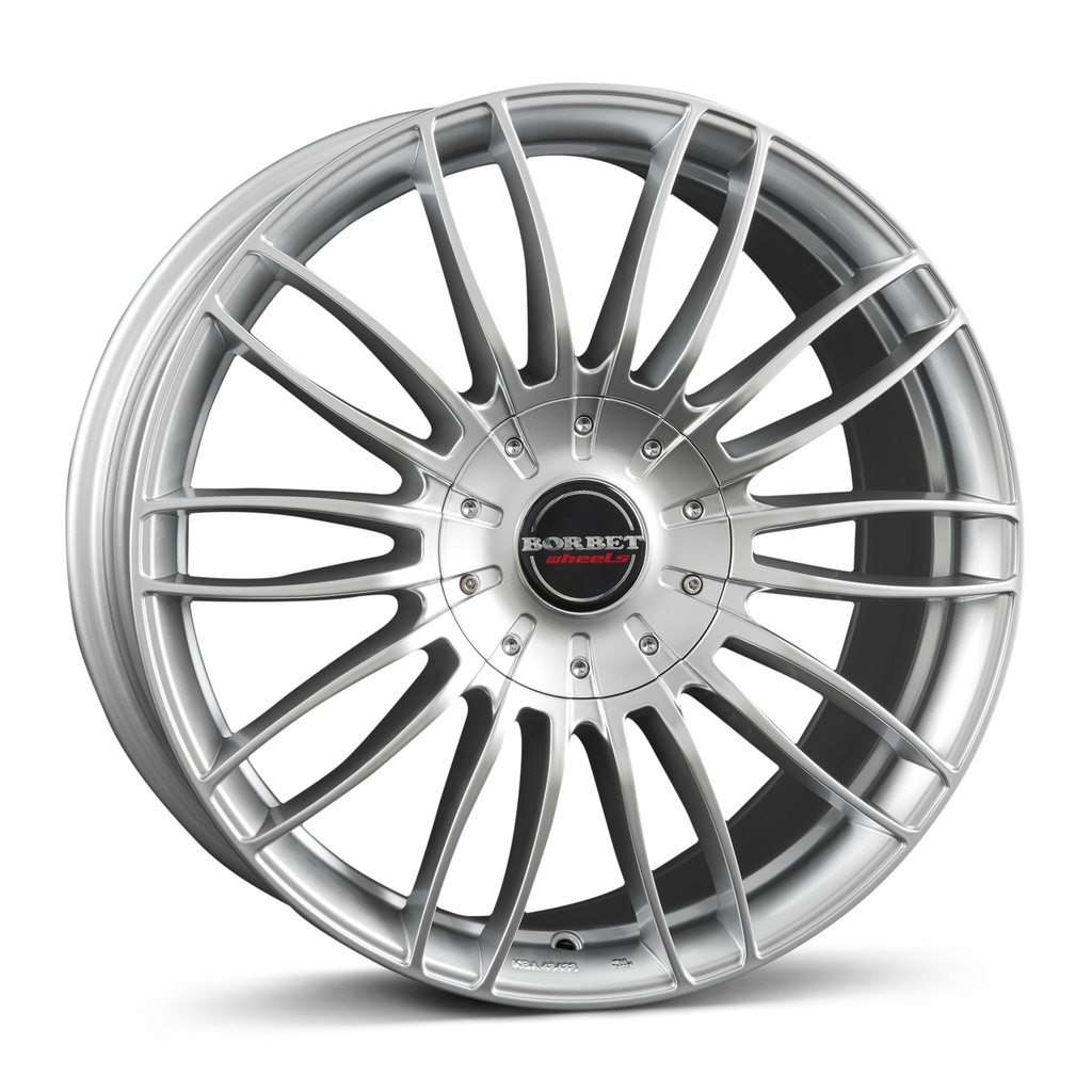 BORBET CW3 STERLING SILV 8.5x19 5/118 ET39 CB71.1