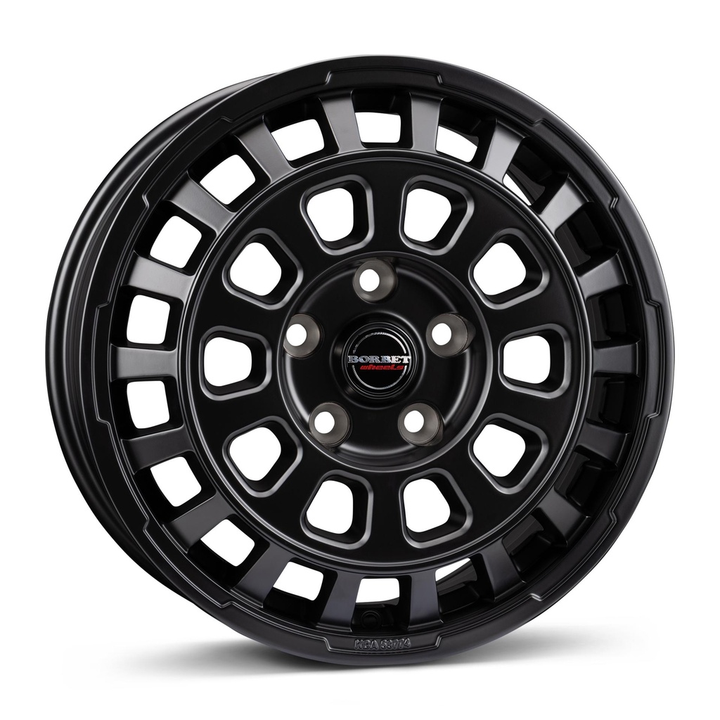 BORBET CW7 BLACK MATT 8x18 5/127 ET35 CB71.5