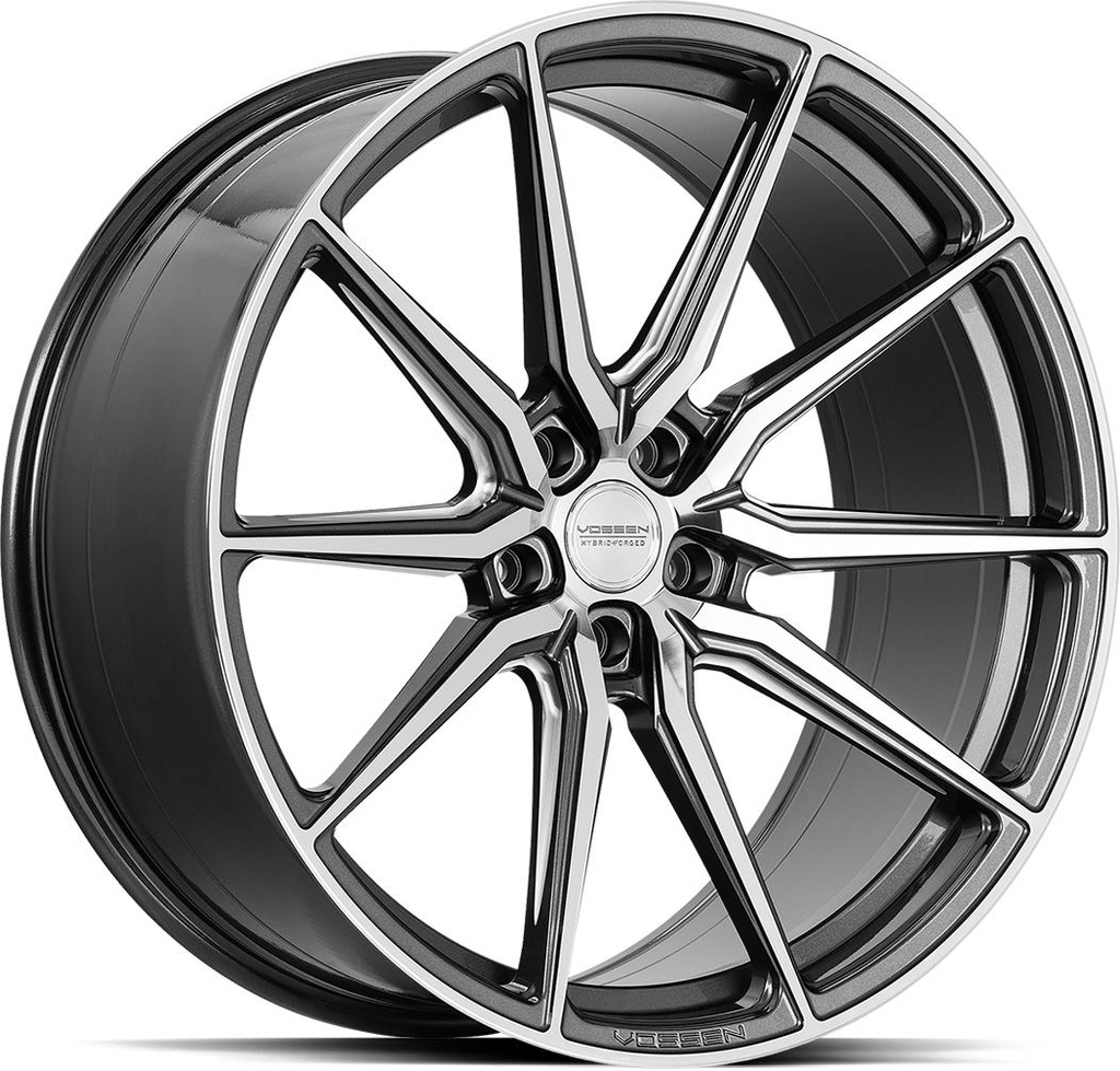 VOSSEN HF3 GLOSS GRAPHITE POL 10.5x20 5/112 ET36 CB66.6