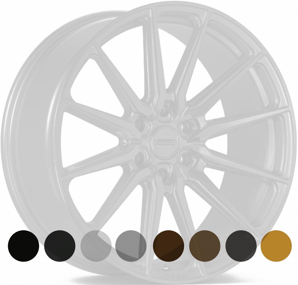 VOSSEN HF6.1 GLOSS BLACK 10x24 6/139.7 ET25 CB106.1