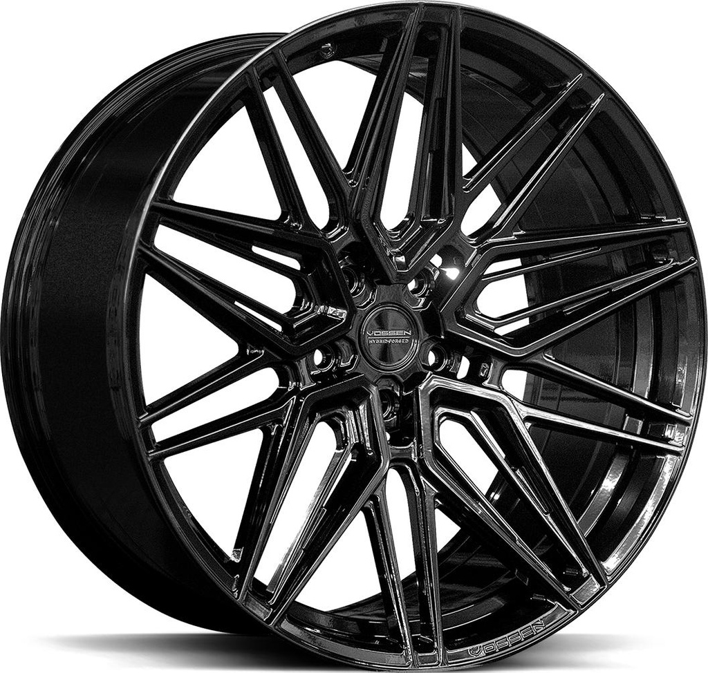 VOSSEN HF7 GLOSS BLACK 10.5x21 5/112 ET35 CB66.6