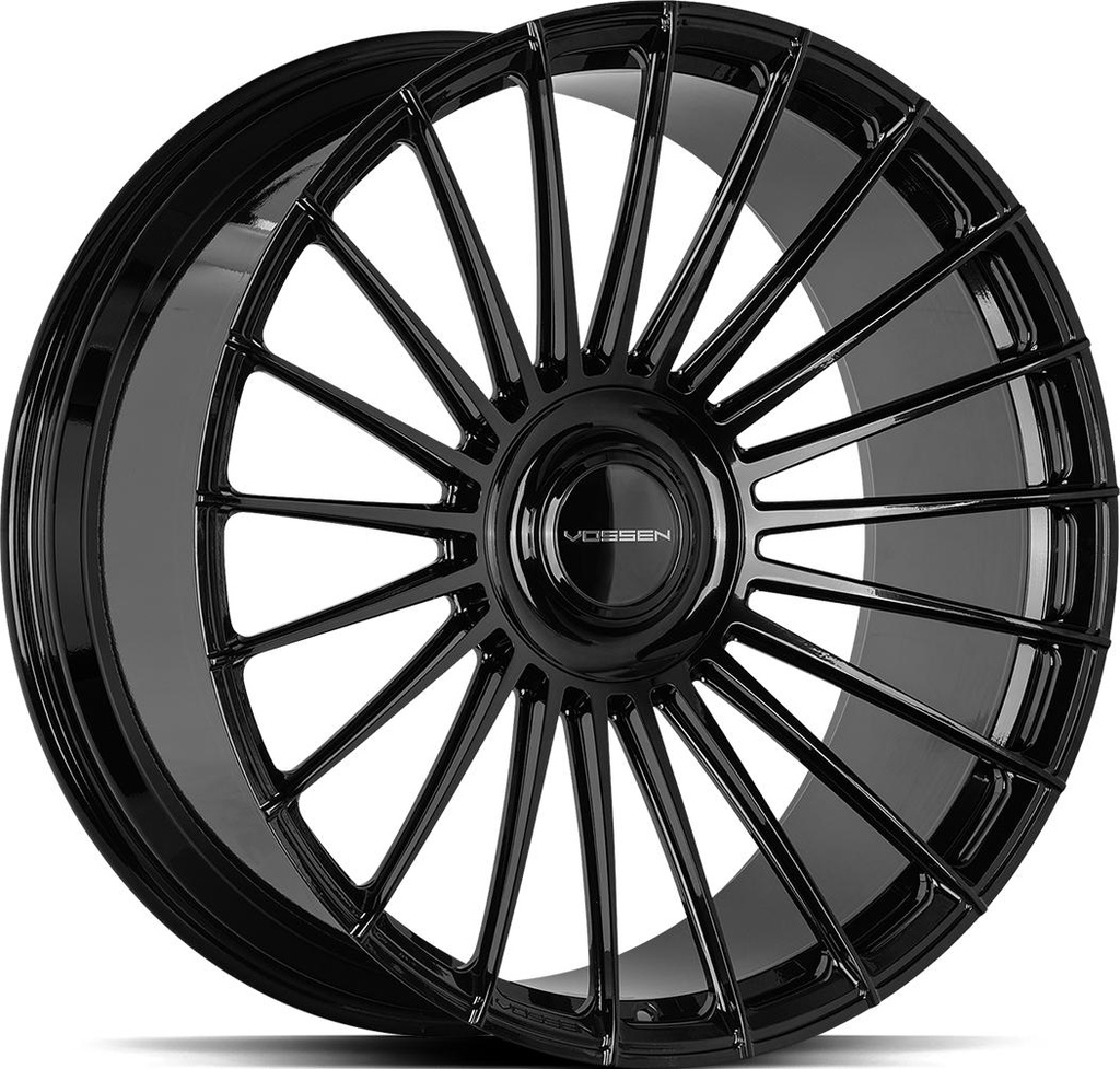 VOSSEN HF8 GLOSS BLACK 10.5x22 5/130 ET20 CB84.1
