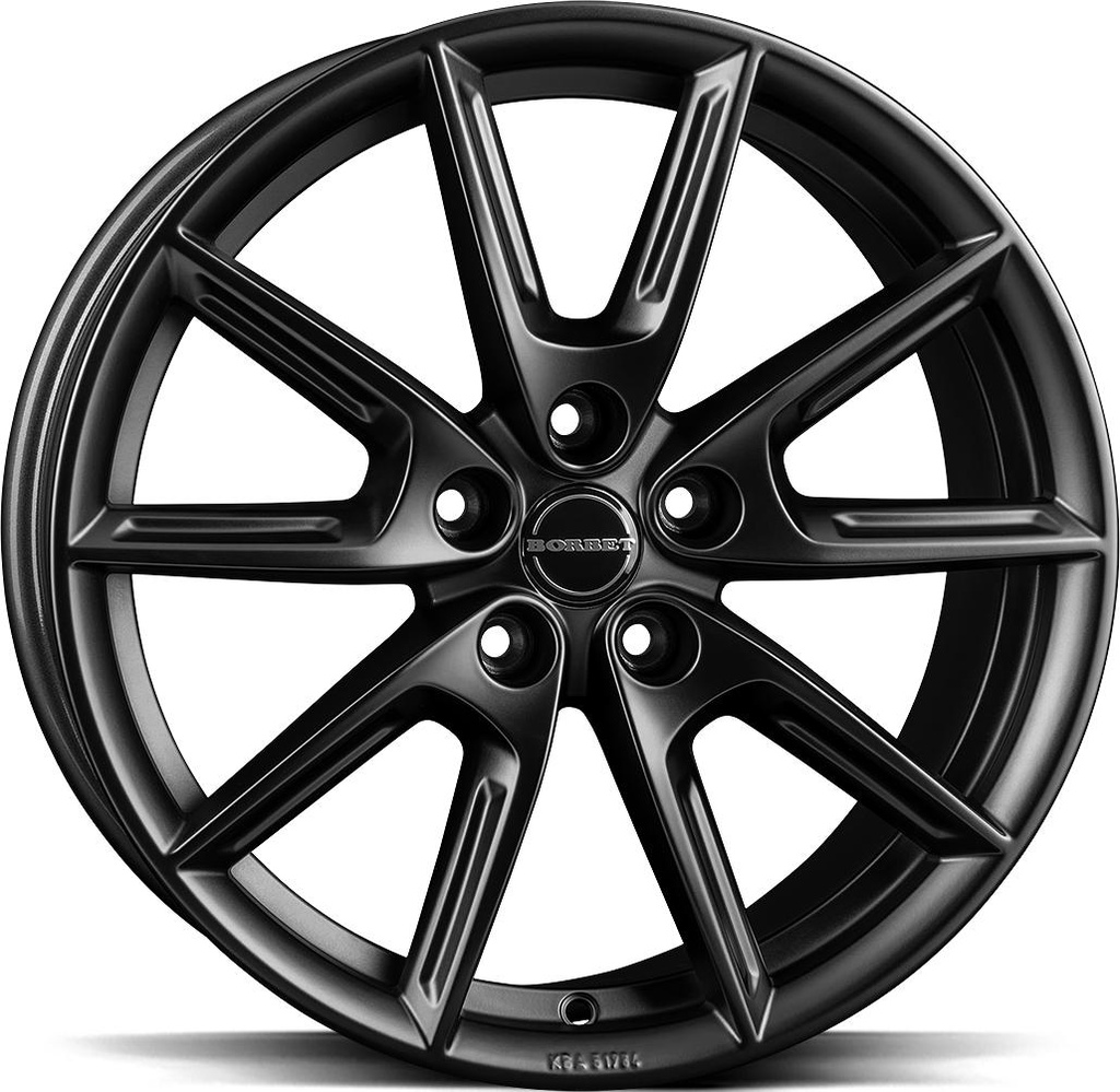 BORBET LX19 BLACK MATT 8x19 5/112 ET40 CB66.5