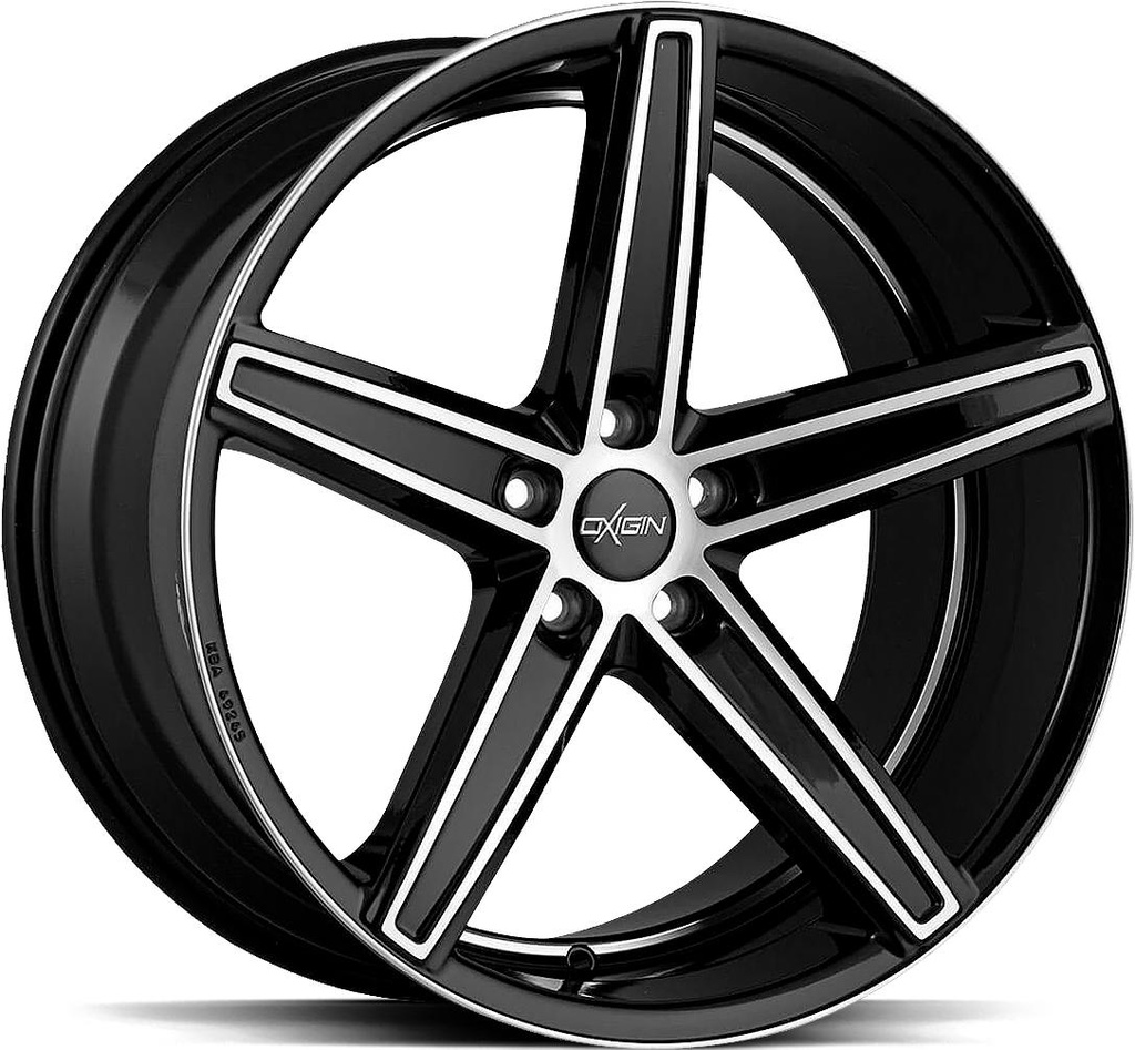 OXIGIN CONCAVE BLACK FULL POL 7.5x18 5/112 ET44 CB66.6