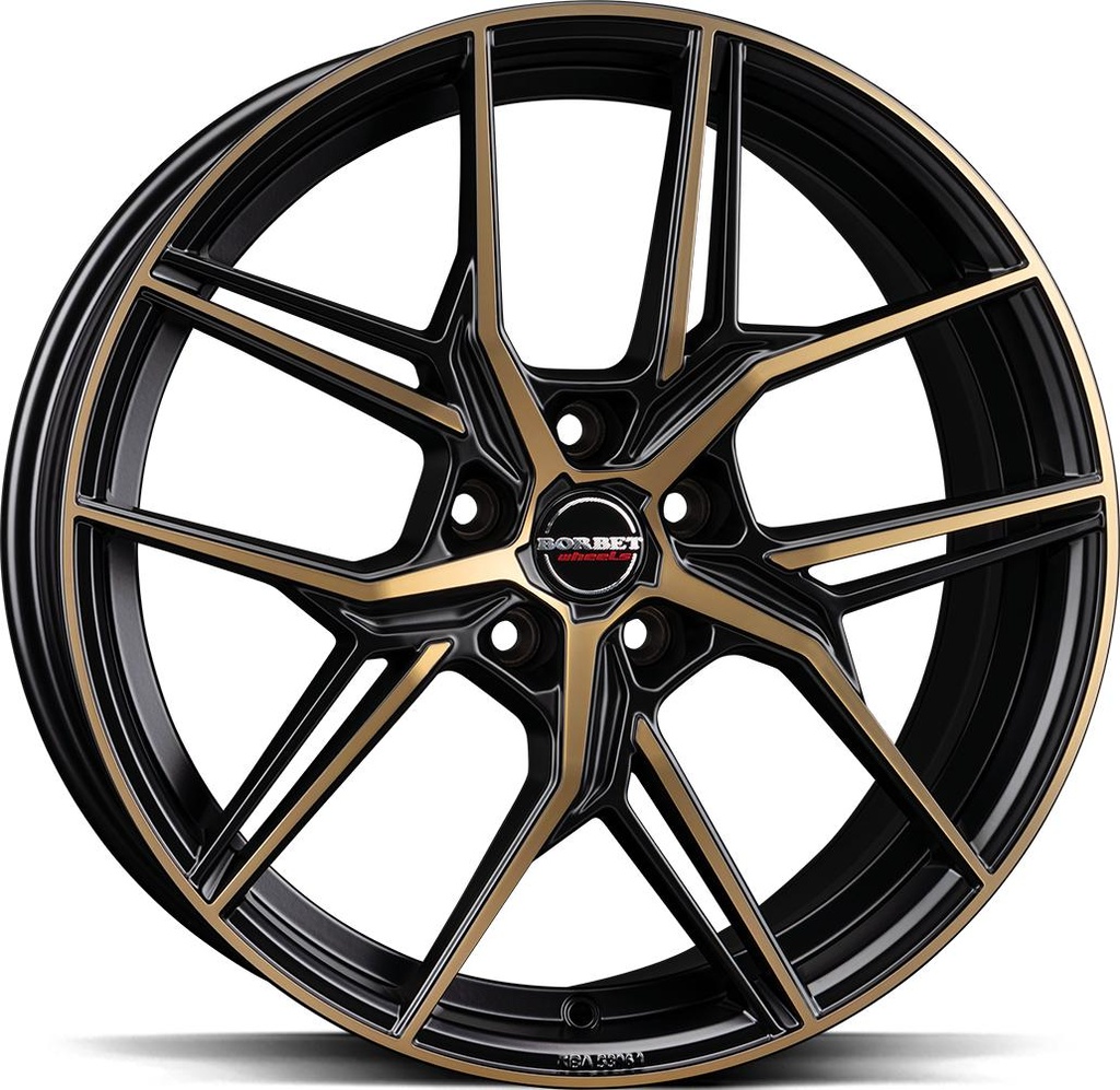 BORBET QX BLACK BRONZE MATT 8x19 5/112 ET44 CB57.1