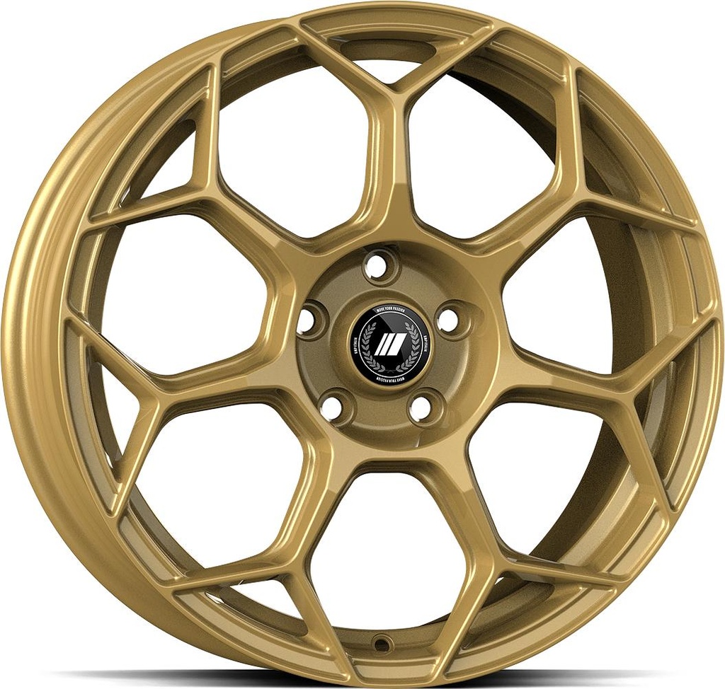 GMP RACEWAY GOLD 7x18 4/108 ET30 CB65.1