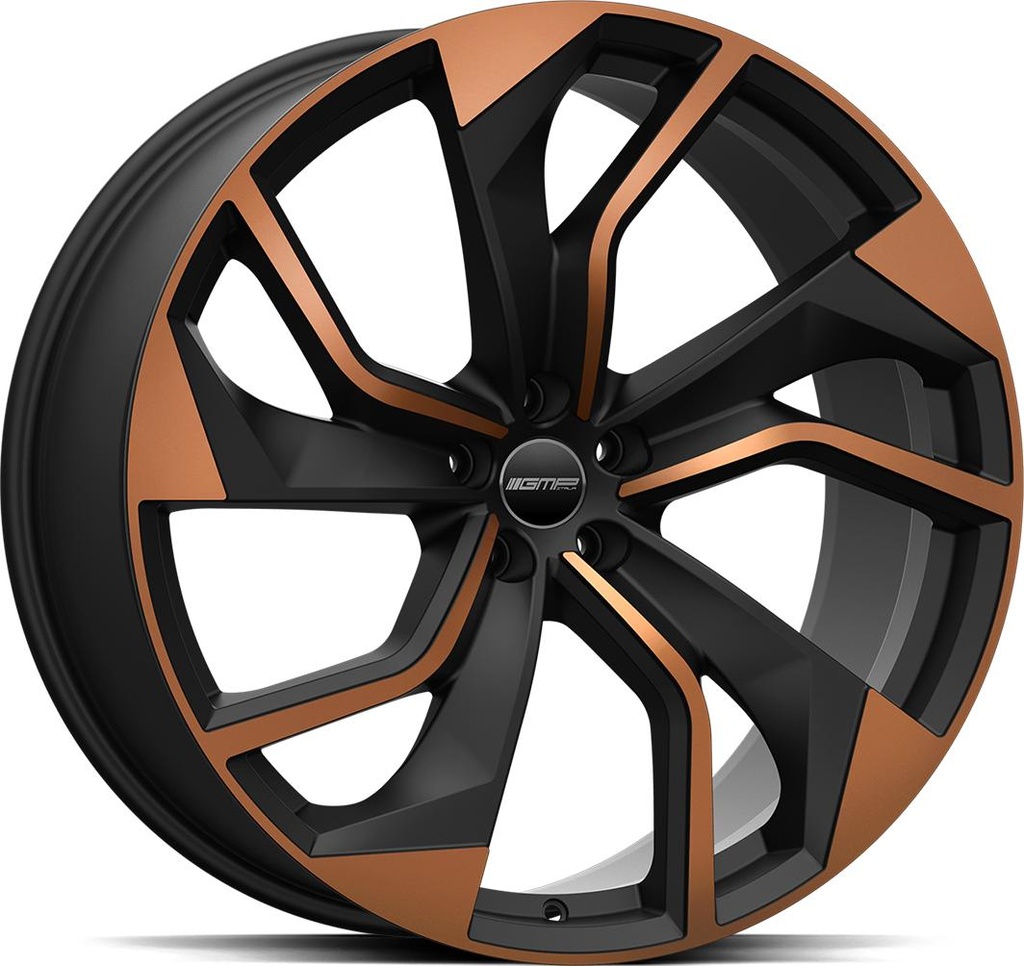 GMP REBEL SATIN BLACK BRONZE DIAM 8.5x19 5/112 ET45 CB66.5
