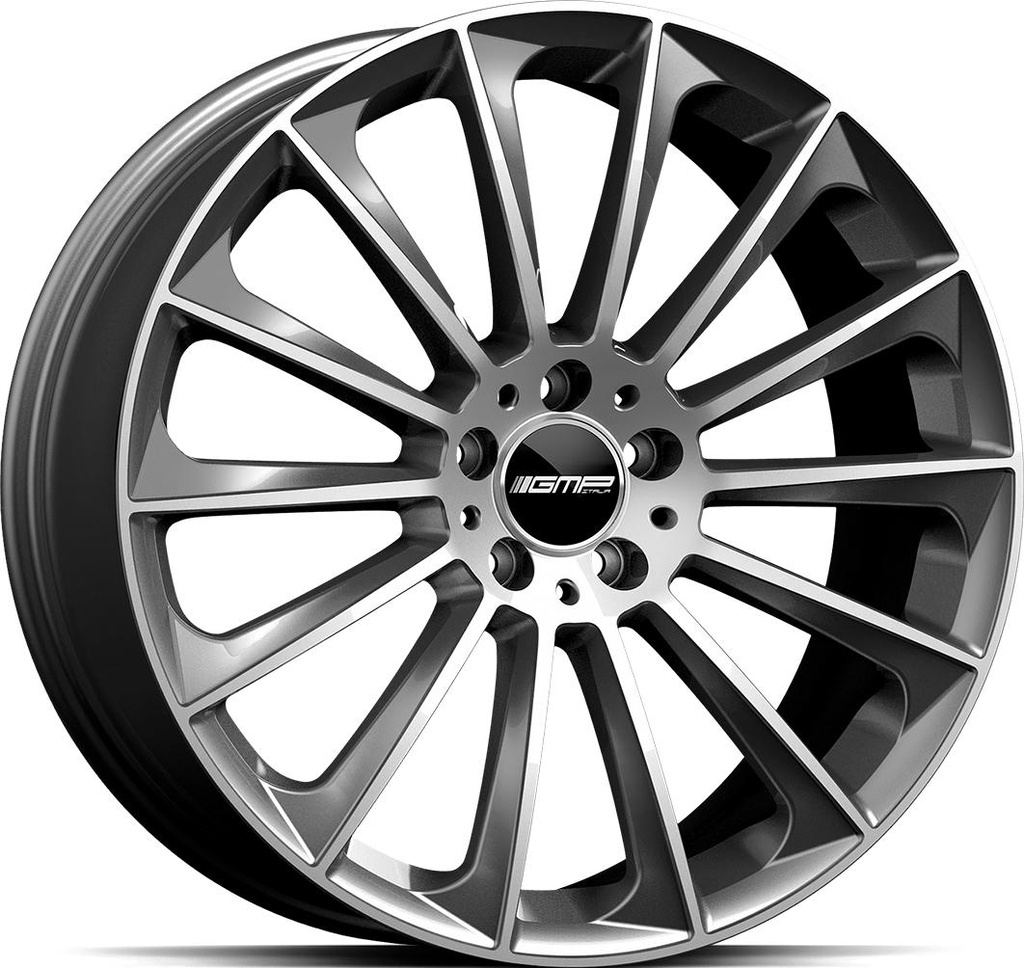 GMP STELLAR ANTHRACITE DIAM 8x19 5/112 ET45 CB66.6