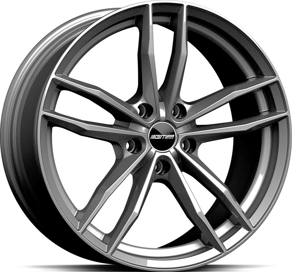 GMP SWAN GLOSS ANTHRACITE 8x19 5/108 ET42 CB63.4